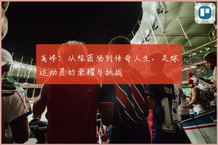 高峰：从绿茵场到传奇人生，足球运动员的荣耀与挑战